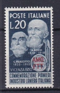 1950 - ITALY - TRIESTE Zone A - Sc#84 - MNH**