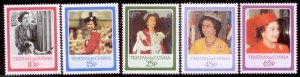 Tristan Da Cunha 1986 SC# 388-92 MNH-OG E32