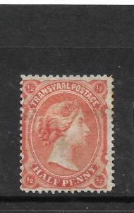 TRANSVAAL  1878-80  1/2d   QV    MLH   SG 133