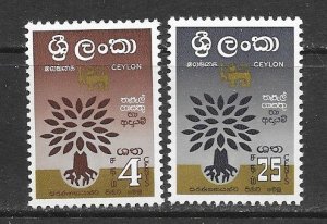 Ceylon 360-1 MNH WRY set cpl. x 20 sets , vf. 2022 CV $ 10.00