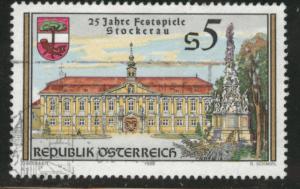 Austria Osterreich Scott 1433 Used 1988 stamp