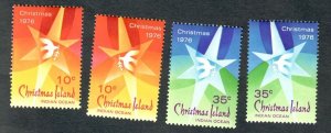 Christmas Island #65 - 68 set of MNH singles