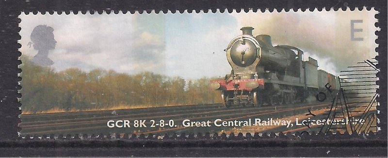 GB 2004 QE2 'E' Classic Locomotives GCR Class 8k SG 2419 ex FDC ( M396 )
