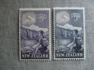 New Zealand, Scott# B44-B45, MNH