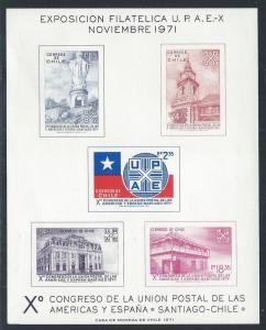 CHILE SC# 407-11  VF/MNH 1971