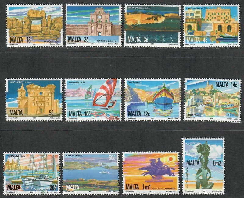 $Malta Sc#783-94 M/NH, complete set, Cv. $26.80