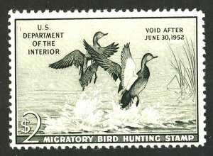 U.S. #RW18 MINT OG NH