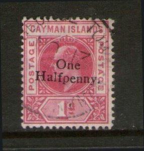 Cayman Islands 1907 KEVII Sc 17 FU