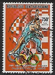 Central African Republic # 954 - Figure Skating - used....(BRN8)