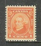 CANADA Sc# 141 MNH F Macdonald