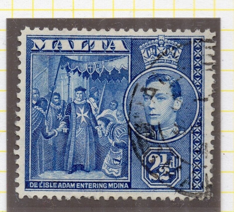 Malta 1938 Early Issue Fine Used 2.5d. NW-200428 