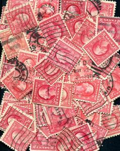 1 Assortment of 2-cent Washingtons from 1912-1920!!