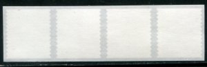 5811a US (25c) Bridges SA spaced coil, MNH strip/4 w/o back #