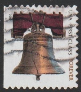 SC# 4125f - (41c) - Liberty Bell large 'Forever' Used Single - Dated 2009