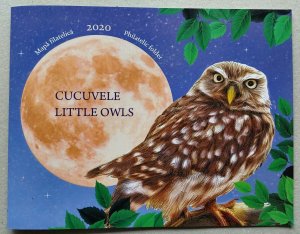 Romania 2020 Owls Bird stamps limited edition forlder 203 only!!