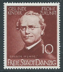 Danzig, Sc #238, 10pf MH