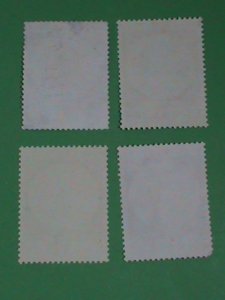 CHINA -STAMPS- 1959-C69-SC#445-8- 3RD ANNIV: FOUNDING OF PRC-STAMPS  CTO- NH -