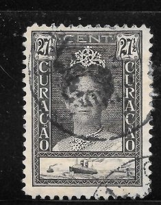 Netherlands Antilles Scott 103 Used H - 1930 27½c Queen Wilhelmina H/V of Set