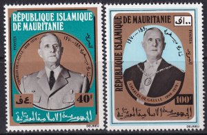 Mauritania 1971 Sc 289-90 set MNH**