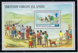 British Virgin Is 896 MNH 1998 Gathering Salt (ak2271)