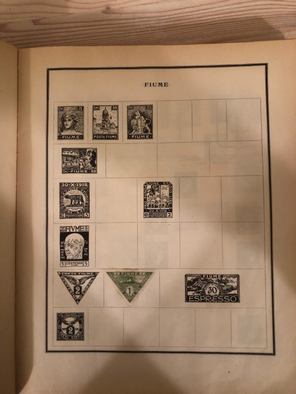 Modern Stamp Album Circa 1921