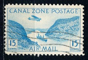 Canal Zone #C10 Single Used