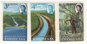 Rhodesia #203-05 MNH cpl set