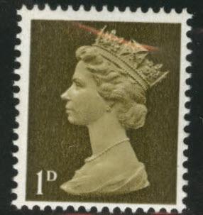 Great Britain Scott MH2 MNH** 1967 Machin