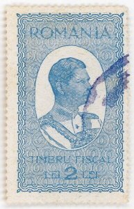 (I.B) Romania Revenue : Duty Stamp 2L