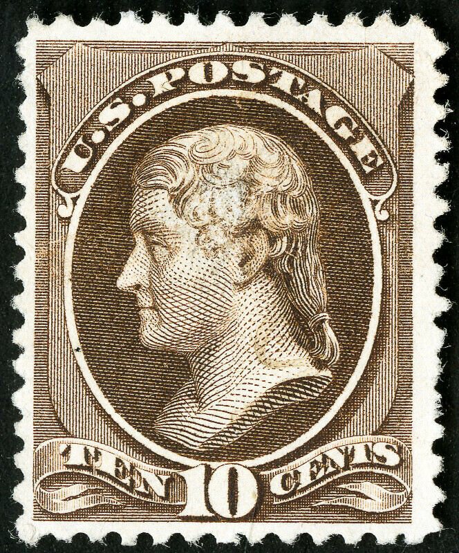 US Stamps # 209 MLH XF Fresh Scott Value $160.00