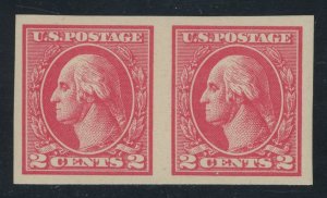 USA 534 - 2 cent Type Va Imperf pair - VF Mint never hinged