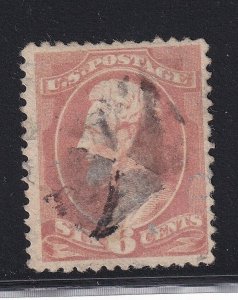 208 VF used neat cancel with nice color cv $ 110 ! see pic !