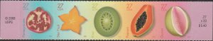 # 4253-4257 MINT NEVER HINGED ( MNH ) TROPICAL FRUIT