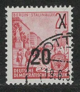German Democratic Republic Scott # 223A, postally used