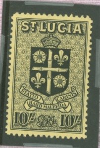 St. Lucia #125var  Single