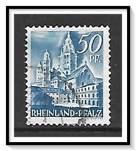 Rhine Palatinate #6N11 Cathedral Of Mainz Used