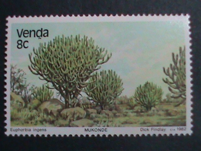 ​VENDA -   RARE ENDANGER TREES PLANTS -FOREST MNH STAMP SET VERY FINE