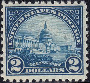 U.S. 572 VF MH (10419)