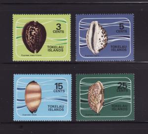 Tokelau 41-44 Set MNH Sea Shells (A)