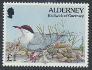 Alderney  SG A76  SC# 86  Birds  MNH  see scan