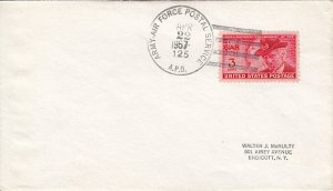 United States A.P.O.'s 3c GAR 1957 Army-Air Force Postal Service, A.P.O. 125 ...