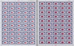 United States Scott 909-921 Full Sheets (1943-44) Mint NH VF K