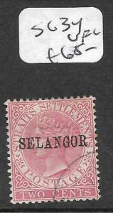 MALAYA SELANGOR (P0712B) QV 2C  SG 34   VFU