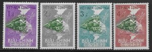 South Vietnam 116-19  1959  set  4  FVF Mint NH