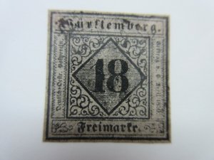 German States WURTTEMBERG Scott 6 USED Lot11 Cat $725