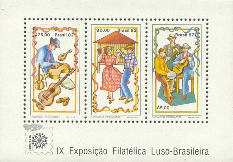 Brazil Scott #'s 1822a MNH