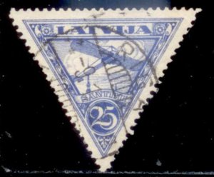 Latvia 1928 SC# C5 Planes Used E33