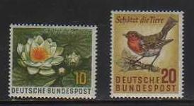 Germany MNH sc# 773-4 Birds 2012CV $0.90