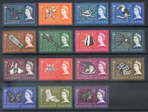 British Solomon Islands 1965 Set SG112/SG126 Mounted Mint