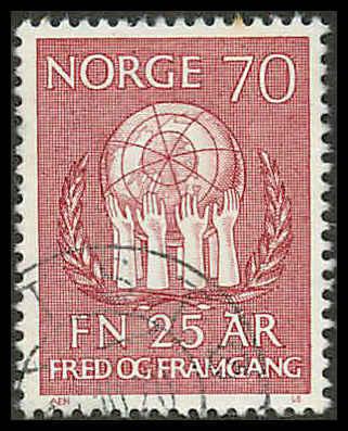 Norway 560 Used  VF